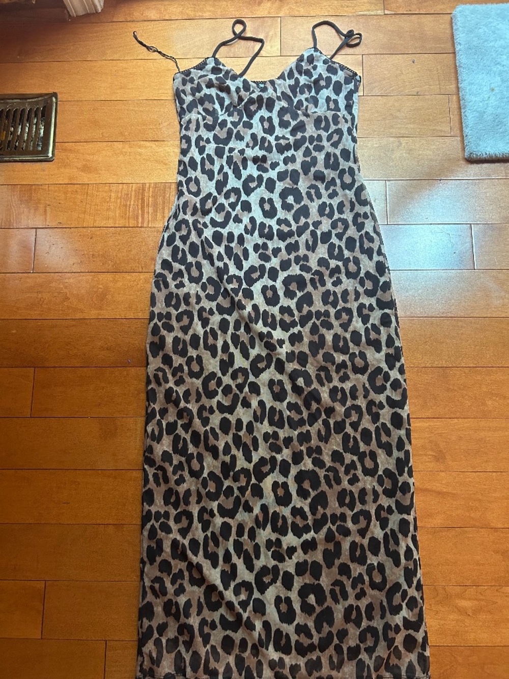 Mango Cheetah print dress